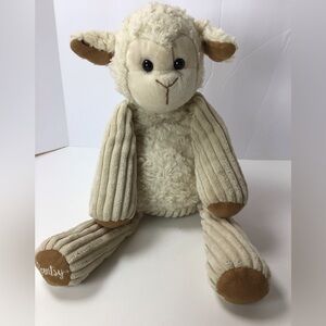 Scentsy Buddy Lenny the Lamb Sheep Plush Animal 15" Retired ~ NO Scent Pak